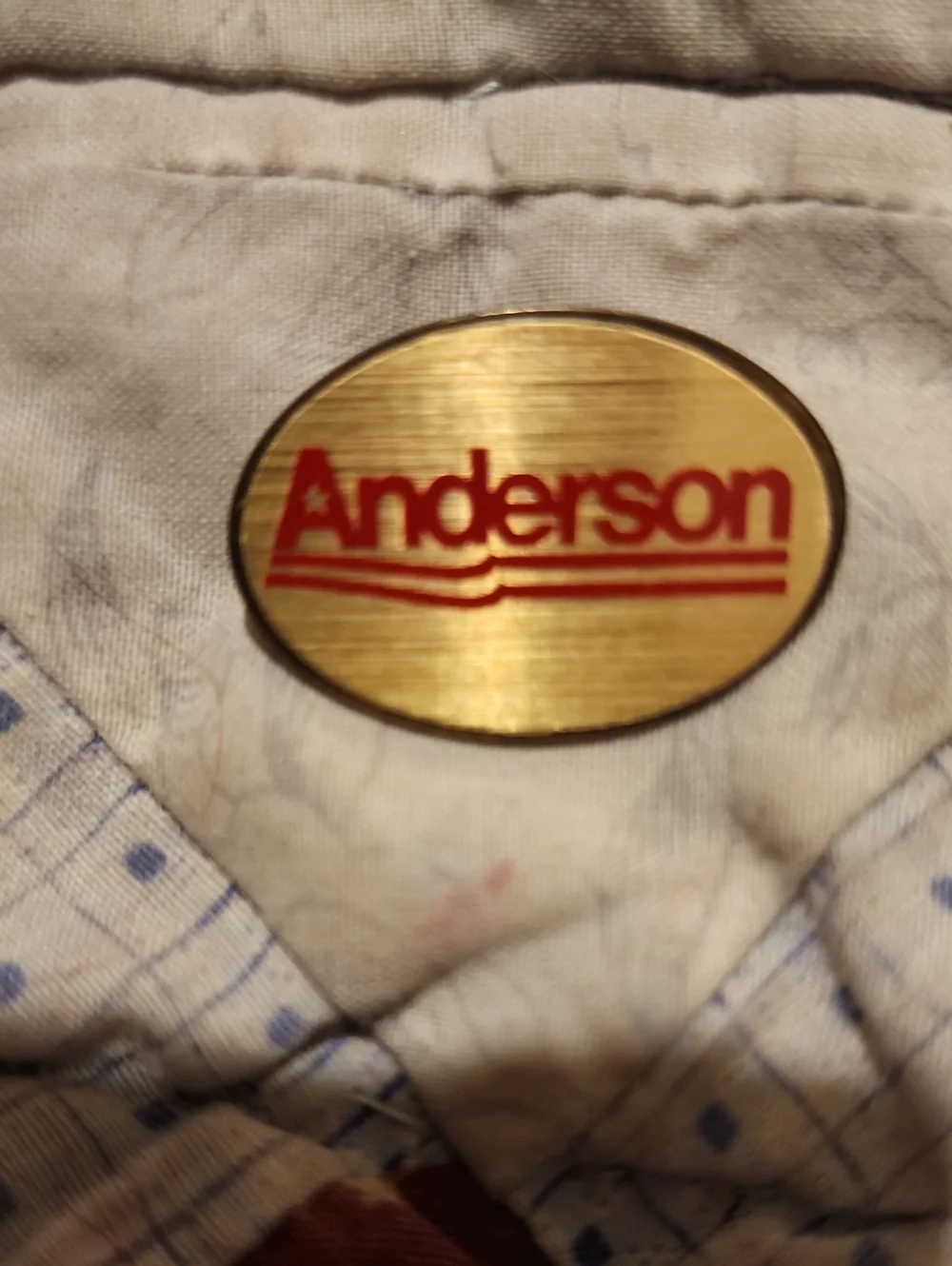 Vintage Anderson For President 1980 Gold Tone Lapel Tie Pin
